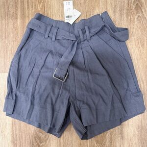 Abercrombie & Fitch High Waist Gray Shorts